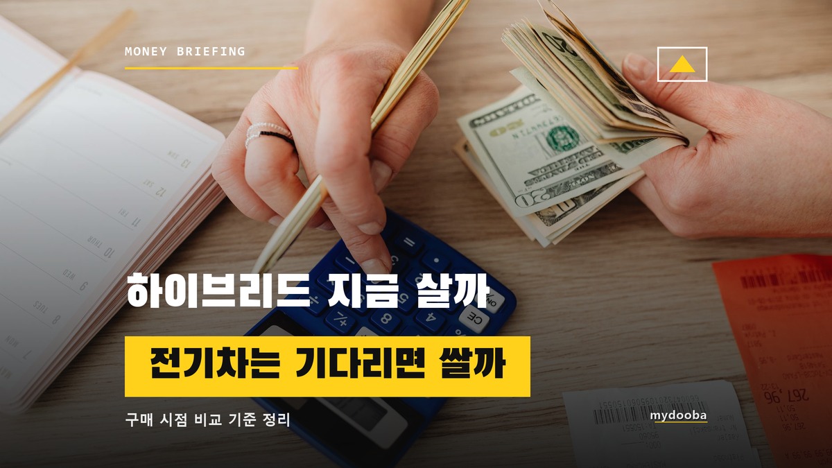 하이브리드 지금 살까, 전기차 조금 더 기다릴까