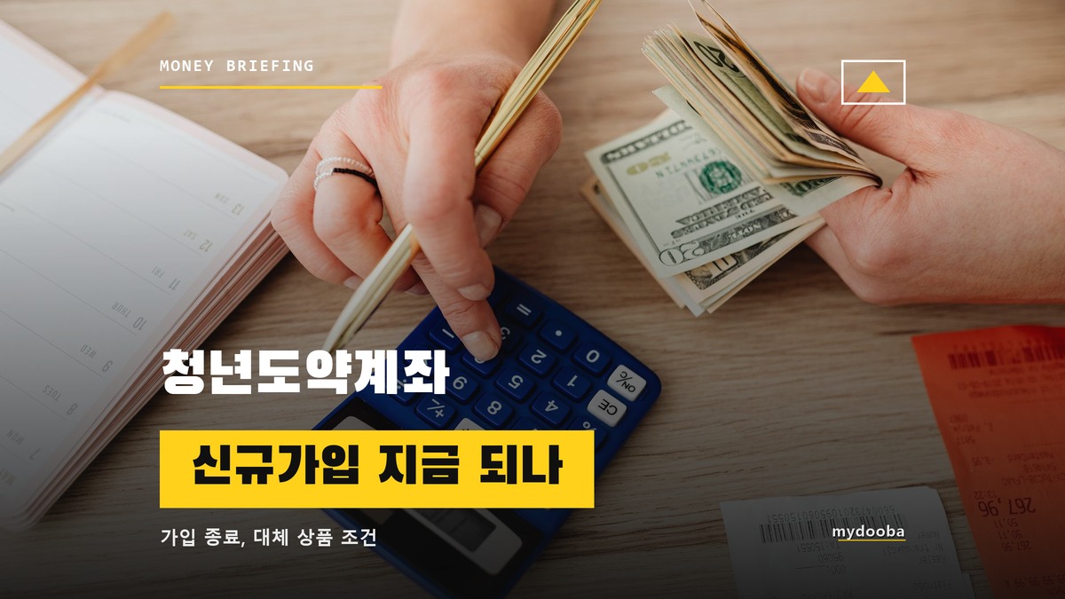 청년도약계좌 신규가입 여부, 대신 가입할 수 있는 상품